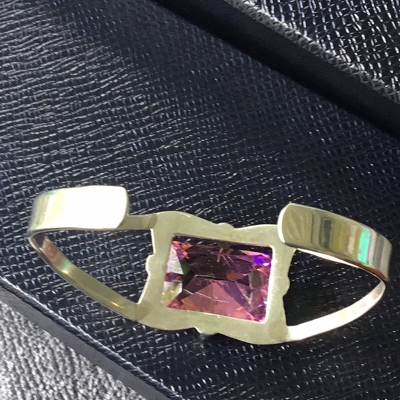 SOLD 💚💕💕💕SOLD💕💕💕💕Gorgeous 925 Design Pink Kunzite Mexican Bracelet - Picture 14 of 15